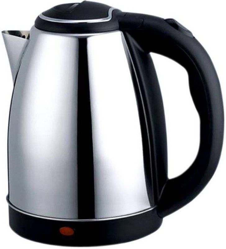 MAITRI ENTERPRISE Stainless Steel Electric for Hot Water, Tea, Rice and Cooking Foods Beverage Maker  (2 L, Silver , Black)