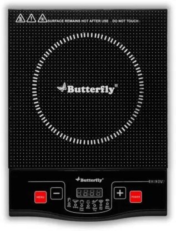 Butterfly RHINO V2 Induction Cooktop  (Black, Push Button)