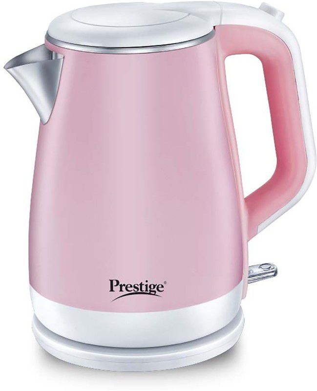 Prestige PKPC 1.5L Electric Kettle  (1.5 L, Pink)