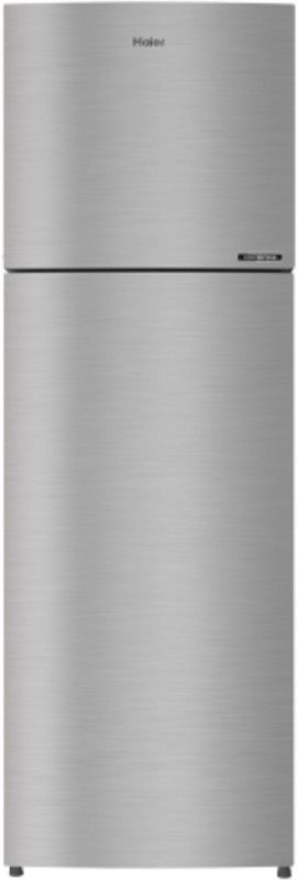 Haier 278 L Frost Free Double Door 3 Star Refrigerator  (Inox Steel, HRF-2984CIS-E)