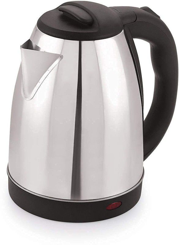Bhulahi International ELECTRIC CATTLE FOR BOIL WATER & MAKING TEA OR COFFEE Electric Kettle  (2 L, Silver, Black)