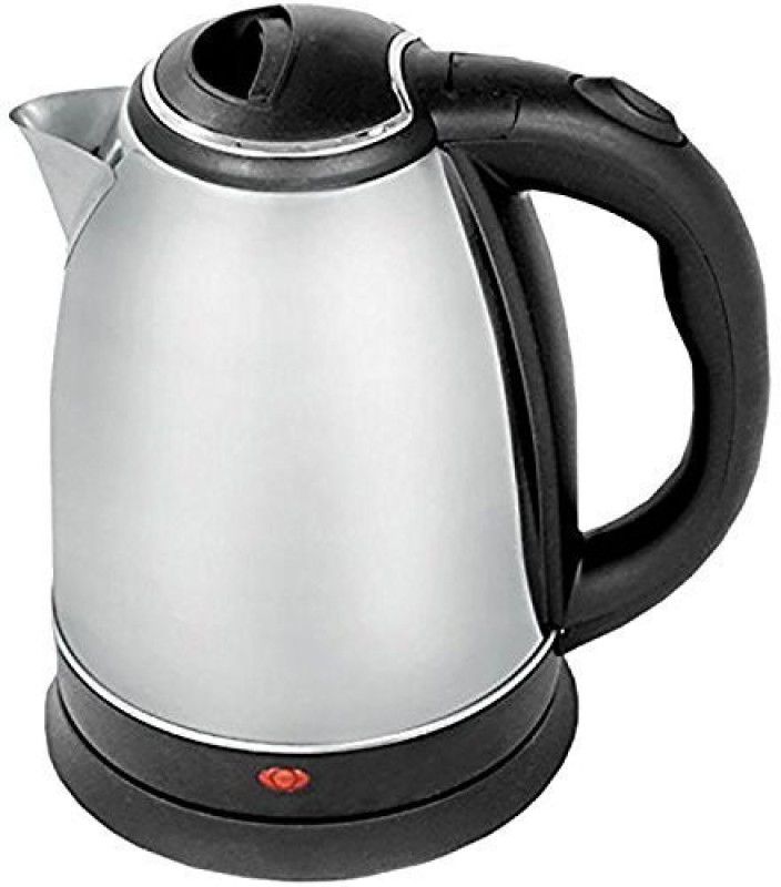 HALA 1.8 L Stainless Steel Cordless Tea/Coffee/Hot Water Boiler Electric Kettle  (1.8 L, Silver, Black)