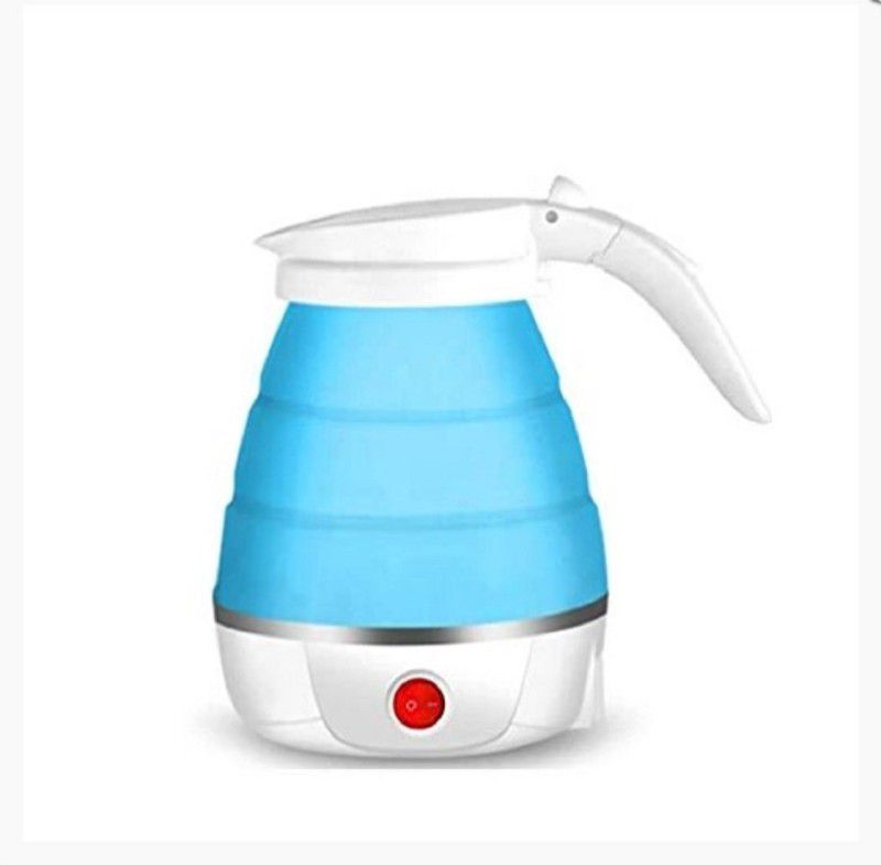 S K INFRASTRUCTURE 01 Electric Kettle  (0.6 L, blue white)