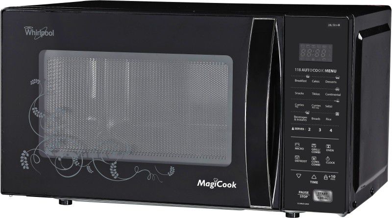 Whirlpool 20 L Convection Microwave Oven  (MAGICOOK 20 L ELITE-B, Black)