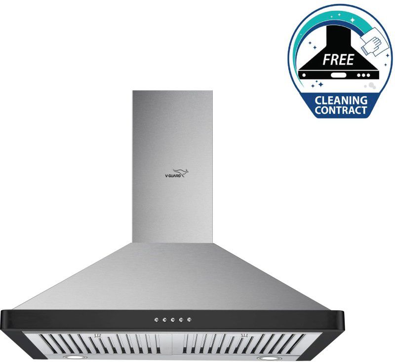 V-Guard M20 Wall Mounted Chimney  (Stainless Steel 1200 CMH)