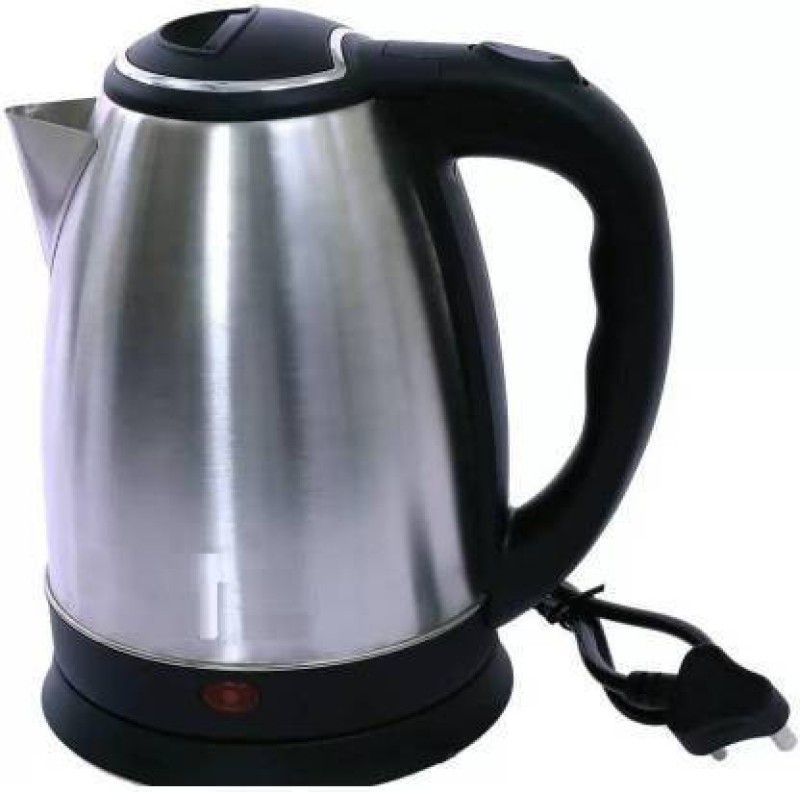 Nitisha Electric Kettle 1.8L with Stainless Steel Body, Easy and Fast Boiling of Water for Instant Noodles, Soup, Tea etc. Electric Kettle  (1.8 L, Silver)