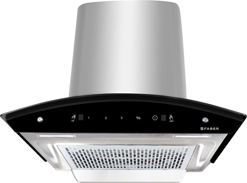 Faber Hood Orient Xpress HC SC SS 60 Auto Clean Wall Mounted Chimney  (Stainless Steel 1200 CMH)