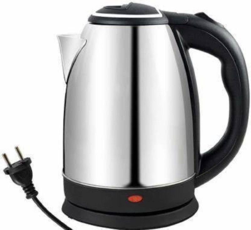 CR ENTERPRISE s Hot Water Pot Portable Boiler Tea Coffee Warmer Heater Cordless Electric Kettle (2, Silver) Electric Kettle (2 L, Silver, Black) Electric Kettle  (2 L, BIACK)