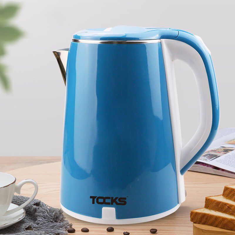 Tocks by Tocks Electric-kettle-AA-22-2.3L(Blue+White) Electric Kettle  (2.3 L, Dark Blue)