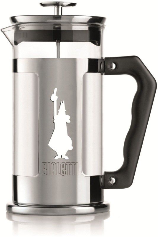 Bialetti COFFEE PRESS PREZIOSA 8 Cups Coffee Maker  (Silver)