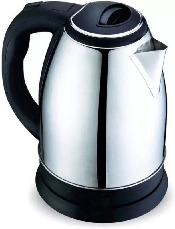 DN BROTHERS Electric Kettle Tea/Coffee Maker SC-8 Multi Cooker Electric Kettle  (2 L, Silver , Black)