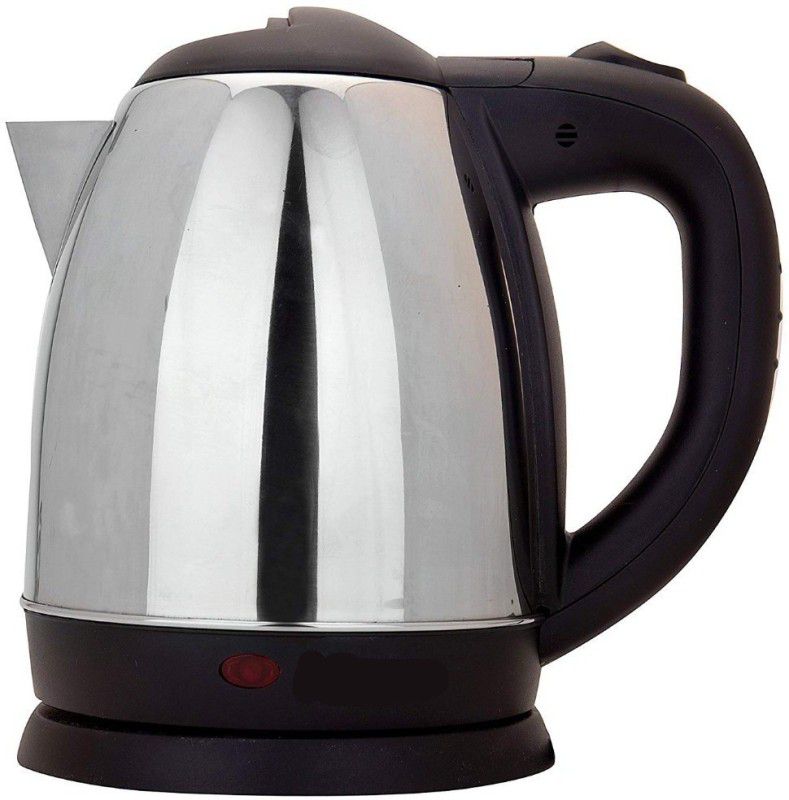 NIMYANK Electric Kettle/Tea Kettle/Tea and Coffee Maker/Milk Boiler/Water Boiler/Tea Boiler/Coffee Boiler/Water Heater Beverage Maker  (2 L, Silver , Black)