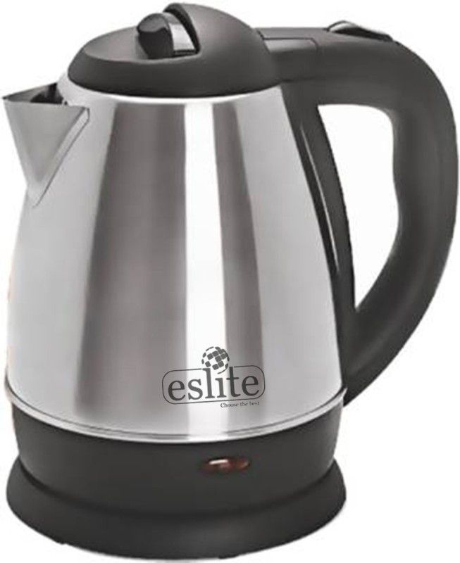 Eslite 1.5 Liter Electric Stainless Steel Hot water Kettle with Cool Touch Body (Silver) Electric Kettle  (1.5 L, Silver)