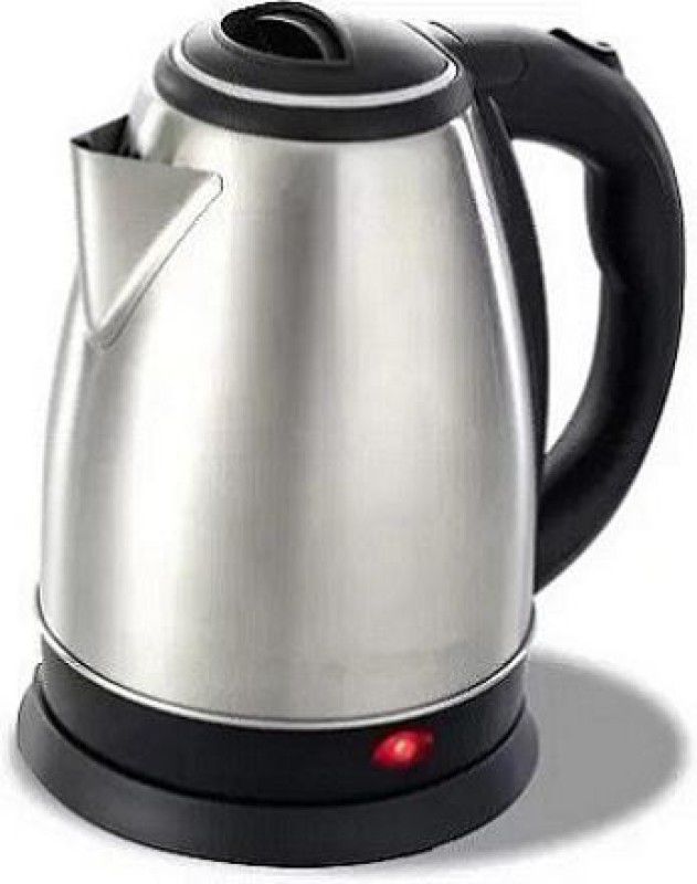 KHALIFA AND BADSHAH (Stainless Steel) Electric Elegant Design kettle for Hot Water, Tea, Rice Electric Kettle  (2 L, Multicolor)