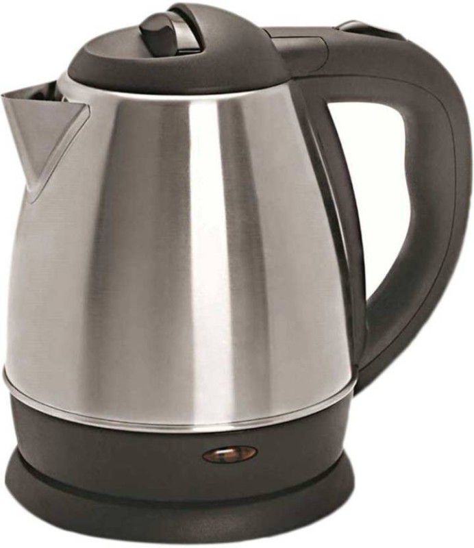 DN BROTHERS Premium Quality 1.8 L Multipurpose Tea/Coffee/Hot Water Boiler Multi Cooker Electric Kettle  (2 L, Silver , Black)
