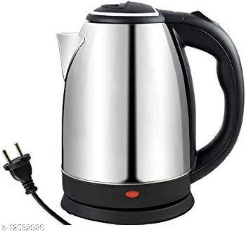 NIMYANK Automatic Stainless Steel Electric Kettle Multi Cooker Electric Kettle  (2 L, Silver , Black)