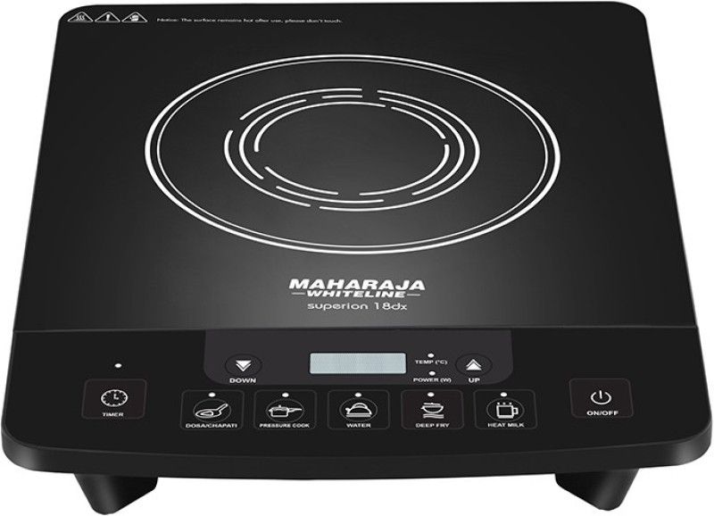 MAHARAJA SUPERION 18DX Induction Cooktop  (Black, Push Button)
