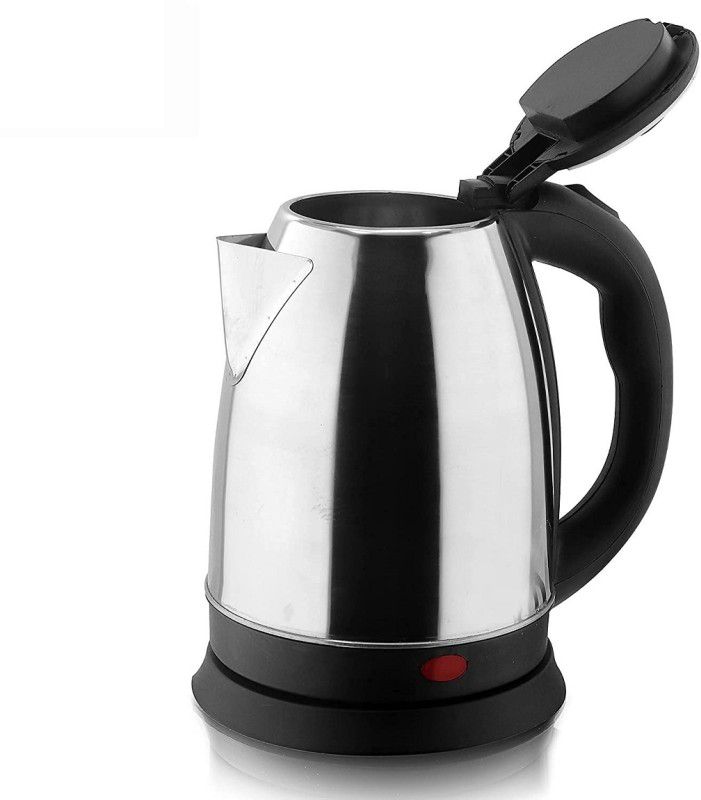 KHALIFA AND BADSHAH Hot Water Electric Kettle 2L Multipurpose Large Size(Electric) Electric Kettle  (2 L, Black, Silver)