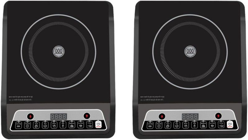Digitara Electric, Cooktop induction 2000 watt Induction Cooktop  (Black, Push Button)
