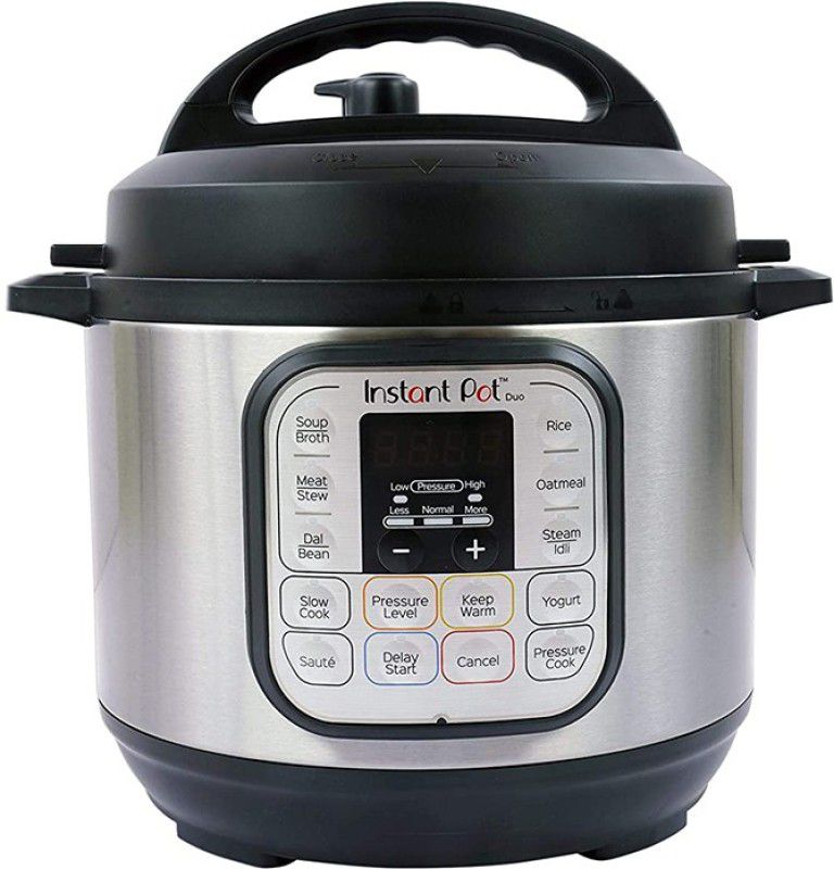 Instant Pot GLB-OX218 Rice Cooker, Food Steamer, Slow Cooker, Electric Pressure Cooker  (3 L, Silver)