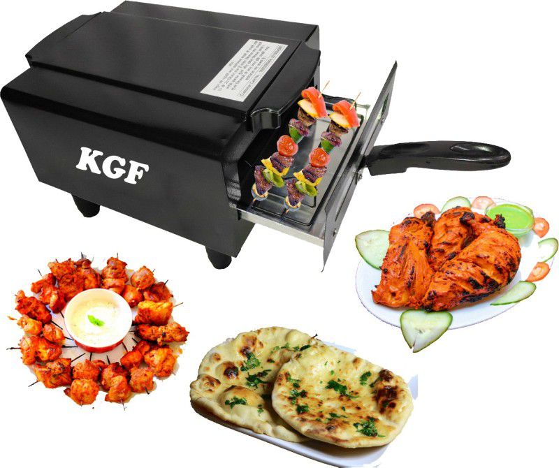 KGF Medium Classic Size Steel Element 2000 W Home & Kitchen Electric Tandoor & Barbeque grill Comboo (Black) Electric Tandoor Electric Tandoor