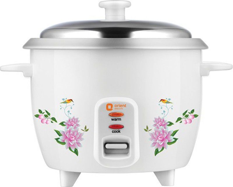 Orient Electric EASYCOOKRCEC10WS1 Electric Rice Cooker  (1 L, White)