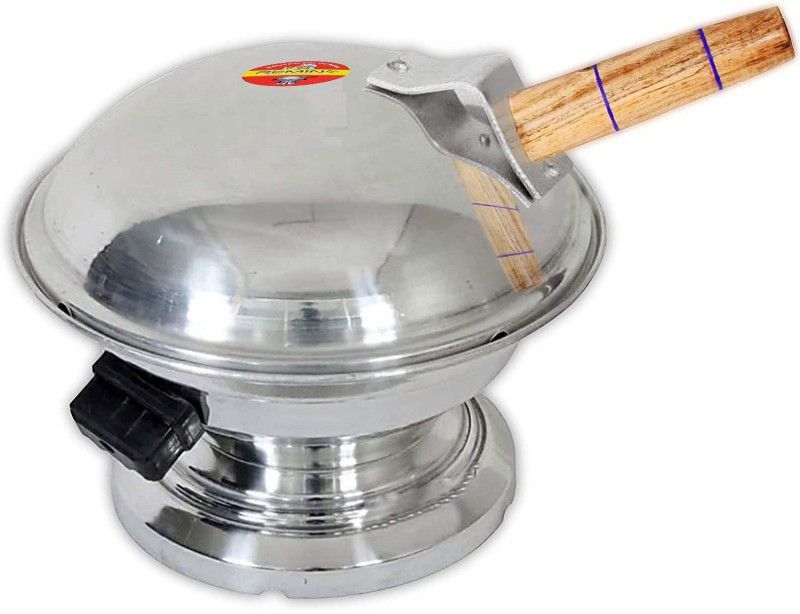 Remino Aluminium Multi Purpose Oven, Gas Tandoor, Daal Bati Maker Food Steamer  (Silver)
