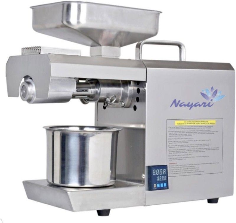 nayari 600 Watt Organic Stainless steel Temperature 600 W Food Processor  (SILVER METAL)