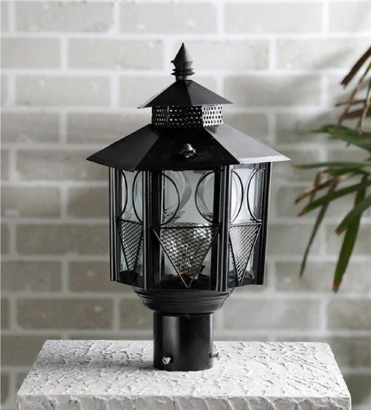 Shina LZ-Mettro Gate Light Outdoor Lamp  (Black)