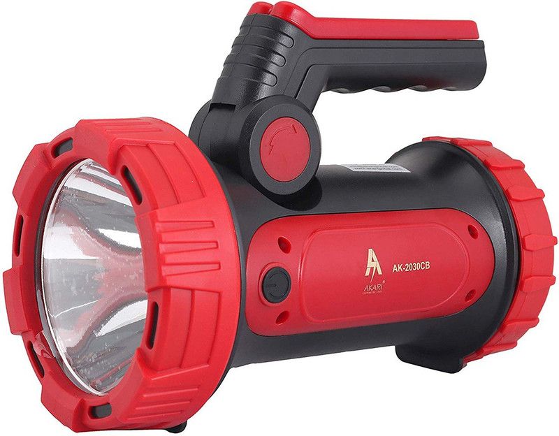 AKARI AK-2030CB Torch  (Multicolor, 20 cm, Rechargeable)