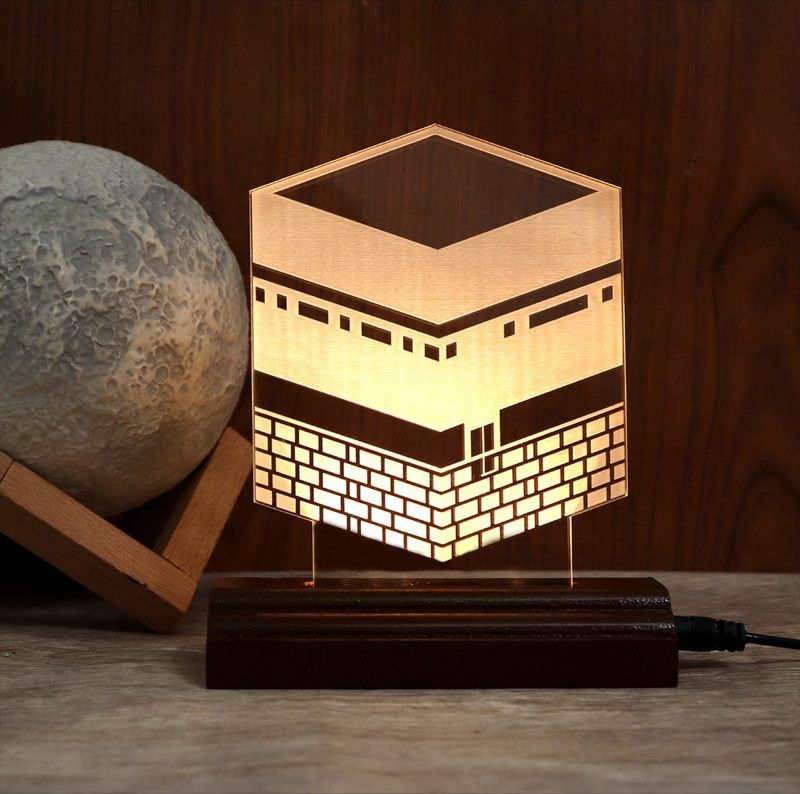 Zulka Get Your Traditions ZU_3D Kabba (wb5) 69 Table Lamp  (17 cm, Maroon)