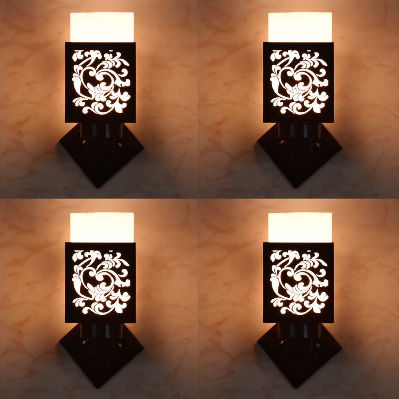Zuper Uplight Wall Lamp Without Bulb  (Pack of 4)
