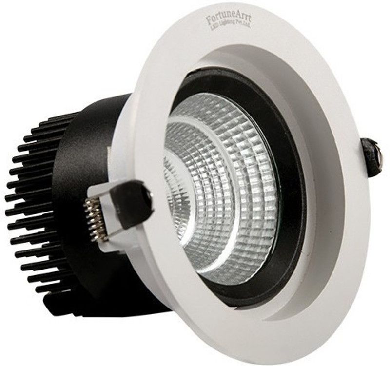 fortuneArrt 20 Watt LED COB Light Recessed Ceiling Lamp  (White)
