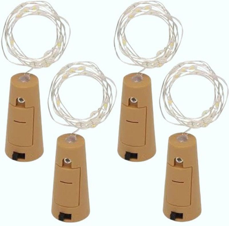 1.98 inch Yellow Rice Lights  (Pack of 4)