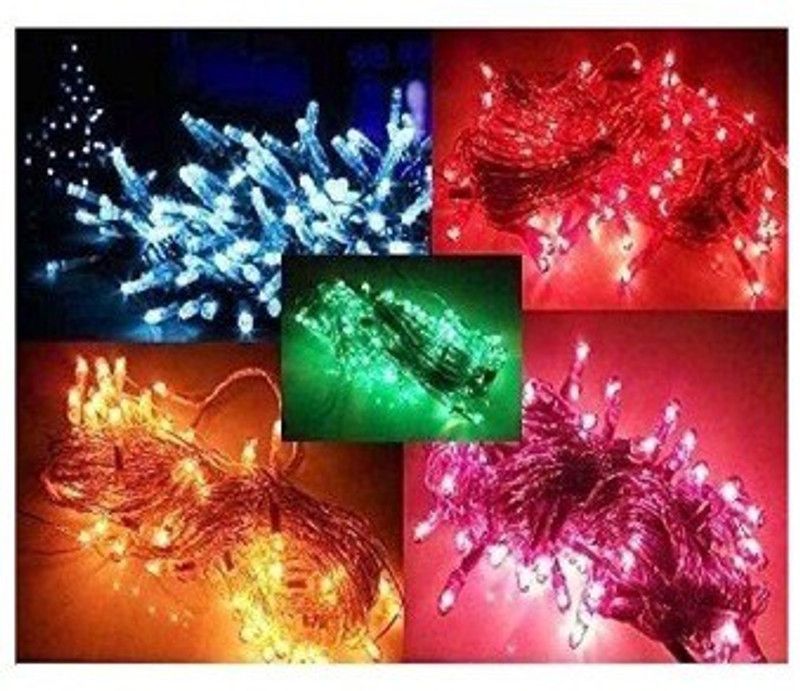 Luz 30 LEDs 10.03 m Multicolor Rice Lights  (Pack of 20)