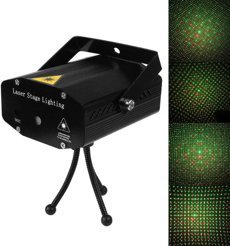 AP Home Decor ™ Premium Holographic Multi DOT Pattern Laser Mini Disco Light Projector Stage Lighting for Party & Diwali Disco Ball Set  (Ball Diameter: 10 cm)