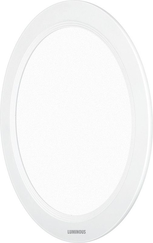 LUMINOUS 18w Led Slim Panel Cosmo Pro Recessed Ceiling Lamp  (White)