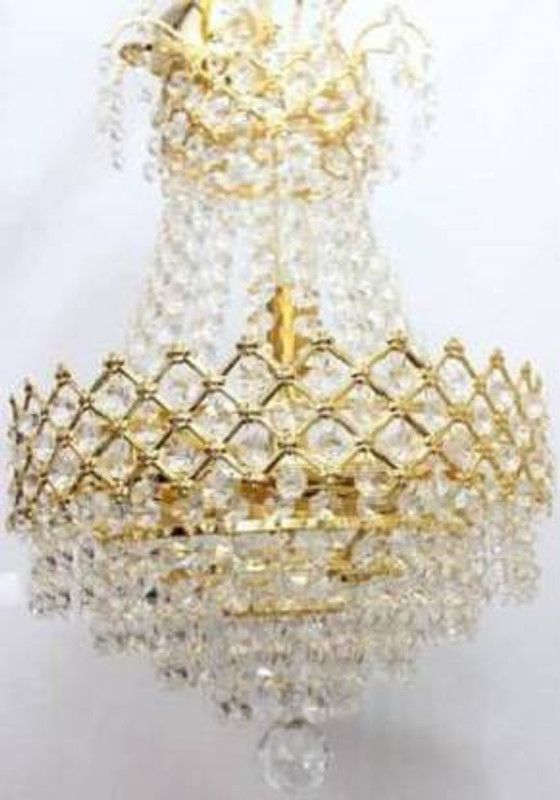 Ms mohan 300mm Chandelier Ceiling Lamp  (Gold)