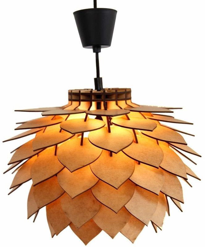 CHHELL Chandelier Ceiling Lamp  (Brown)