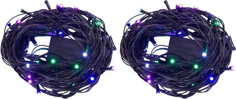 162 inch Multicolor Rice Lights  (Pack of 2)