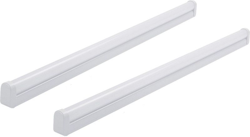 Syska 8W-2 Feet-Tube Light Straight Linear LED Tube Light  (White, Pack of 2)