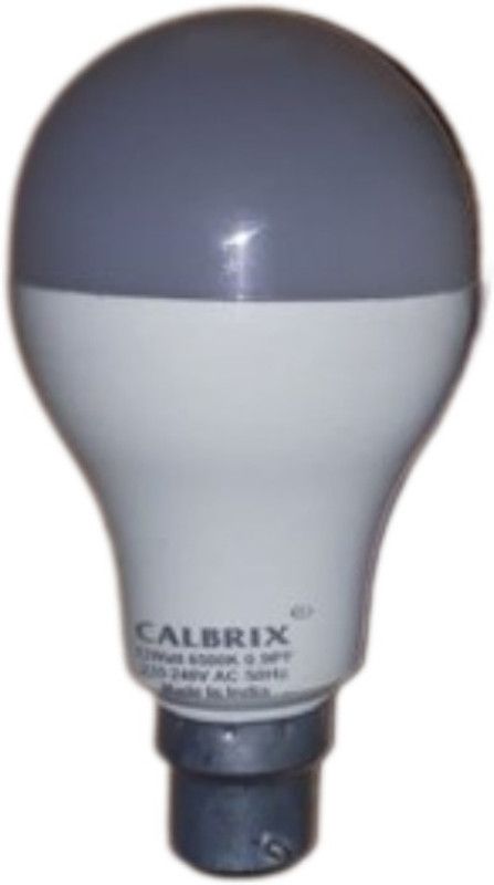 CALBRIX 12 W Round B22 LED Bulb  (White, Pack of 6)