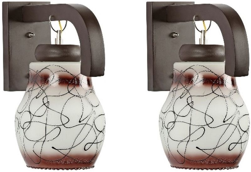 Advi Enterprises Pendant Wall Lamp Without Bulb  (Pack of 2)