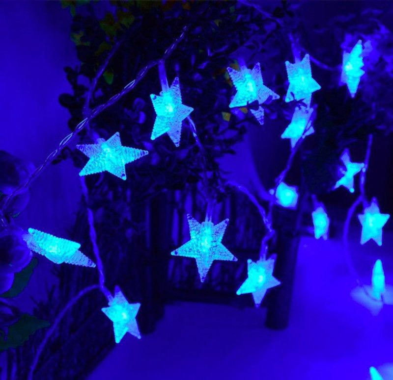 ANSHKIT 19 LEDs 5.21 m Blue Rice Lights  (Pack of 1)