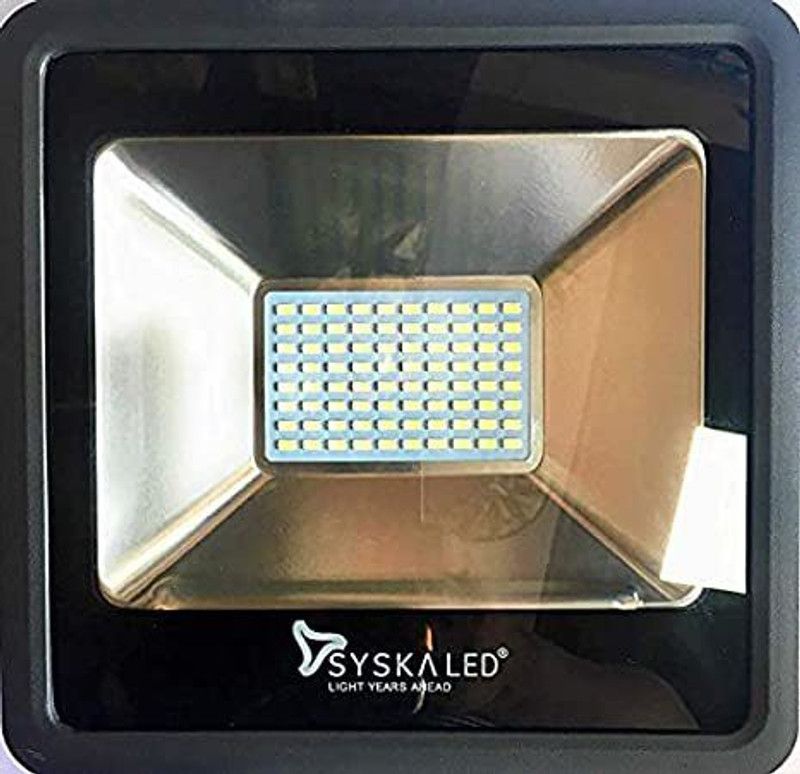 Syska BLE-90W Flood Light Outdoor Lamp  (Black)