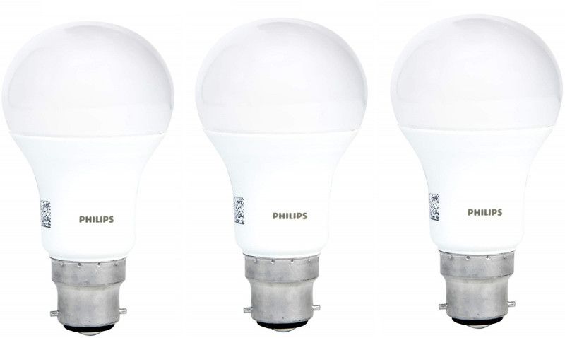 PHILIPS 14 W Standard B22 LED Bulb  (Yellow, Pack of 3)
