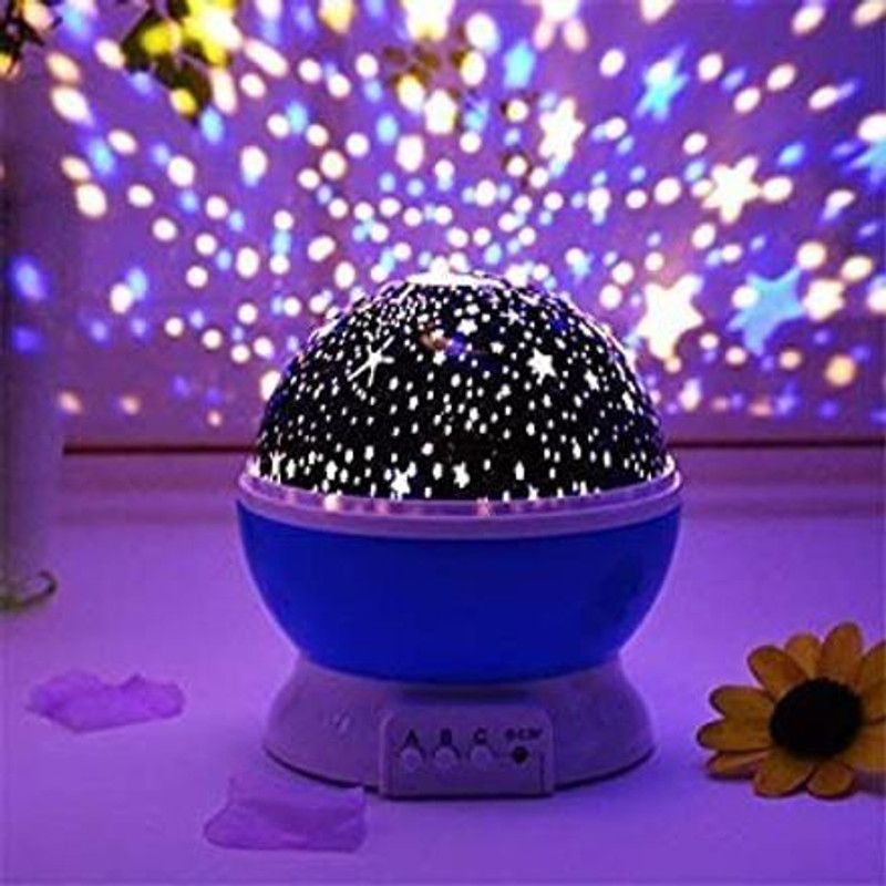 UZAN STAR MASTER Night Lamp  (5 cm, Purple)