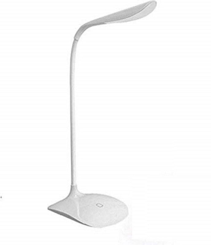 SEAHAVEN Table Lamp Rechargeable & Flexible Table Lamp  (40 cm, White)