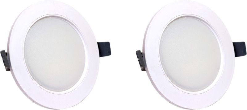 Utsav 5 Watt Concealed Ceiling Light Set 2 Recessed Ceiling Lamp