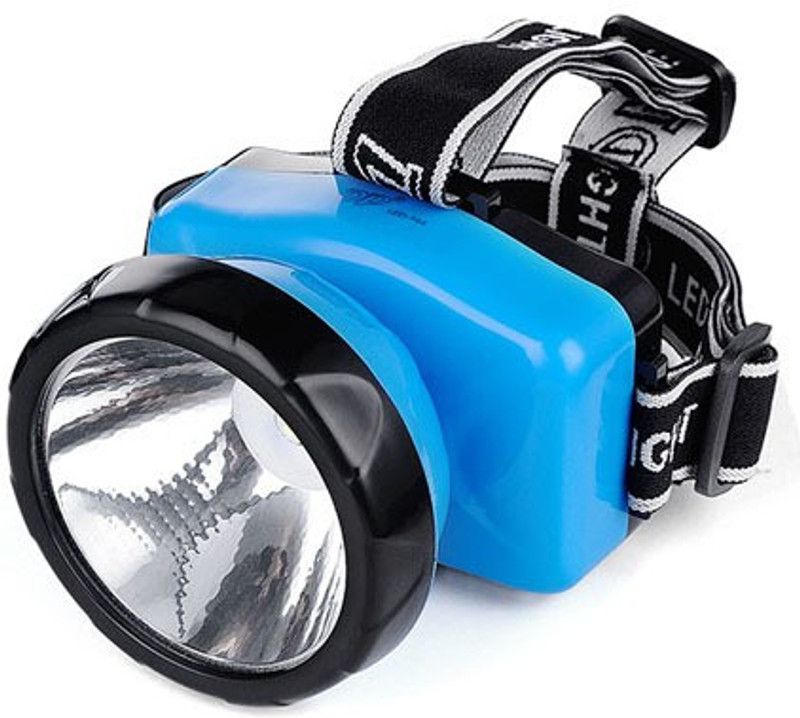 vpcreations Head light long range Torch  (Multicolor, 12 cm, Rechargeable)